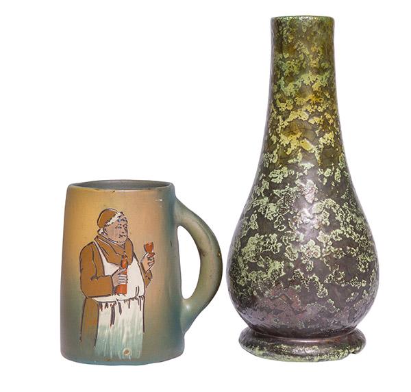 Weller Copper Tone Attributed Vase (1 of 9)