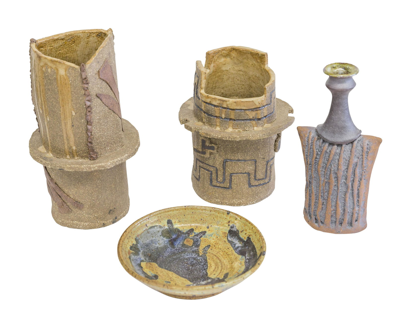 Assembled Mid Century Pottery (1 of 9)