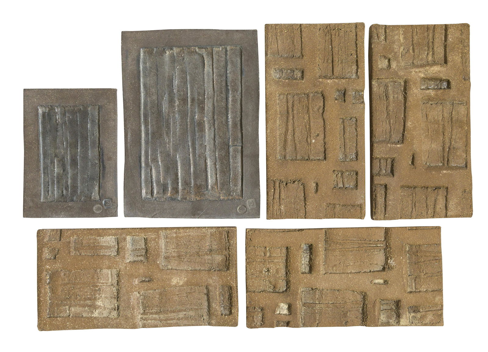 Assembled Stoneware Plaques (1 of 4)