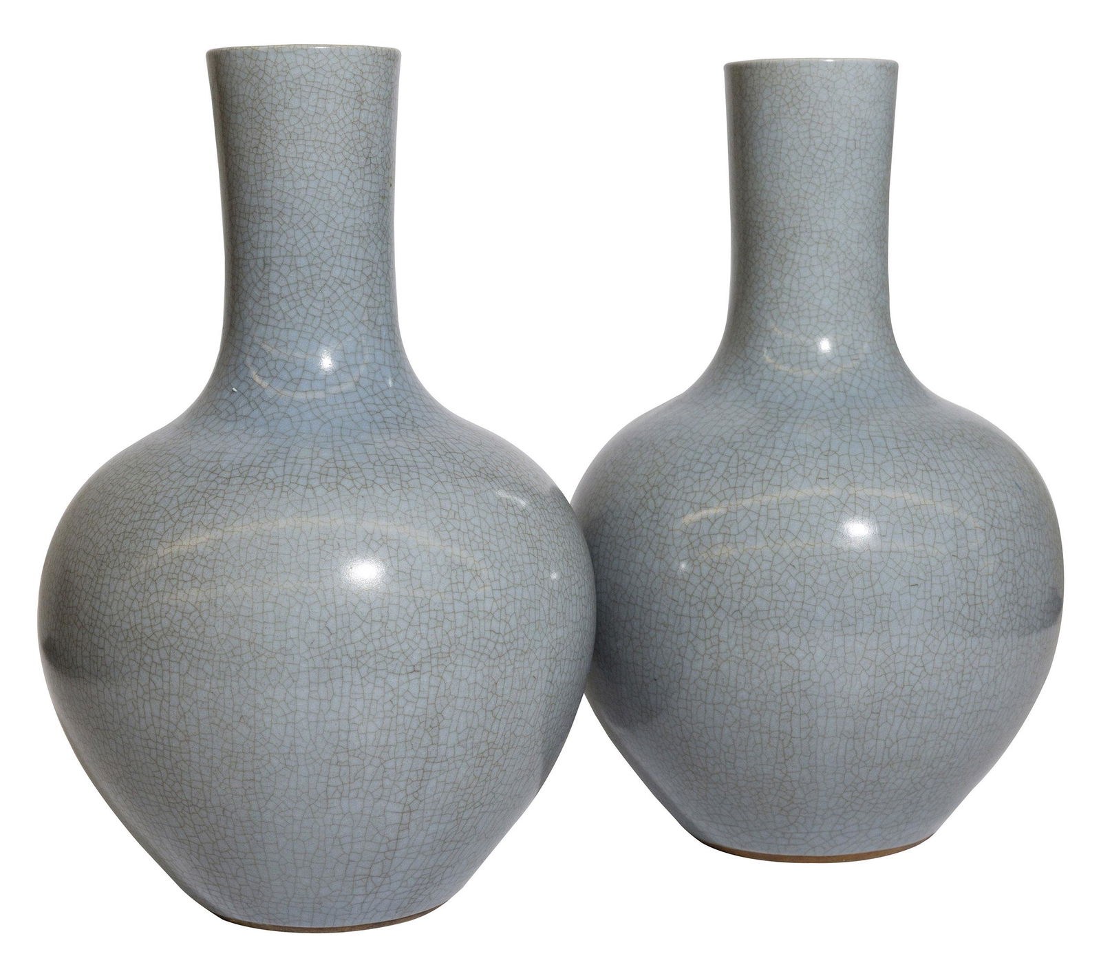 Pair of Chinese Bottle Vases (1 of 7)