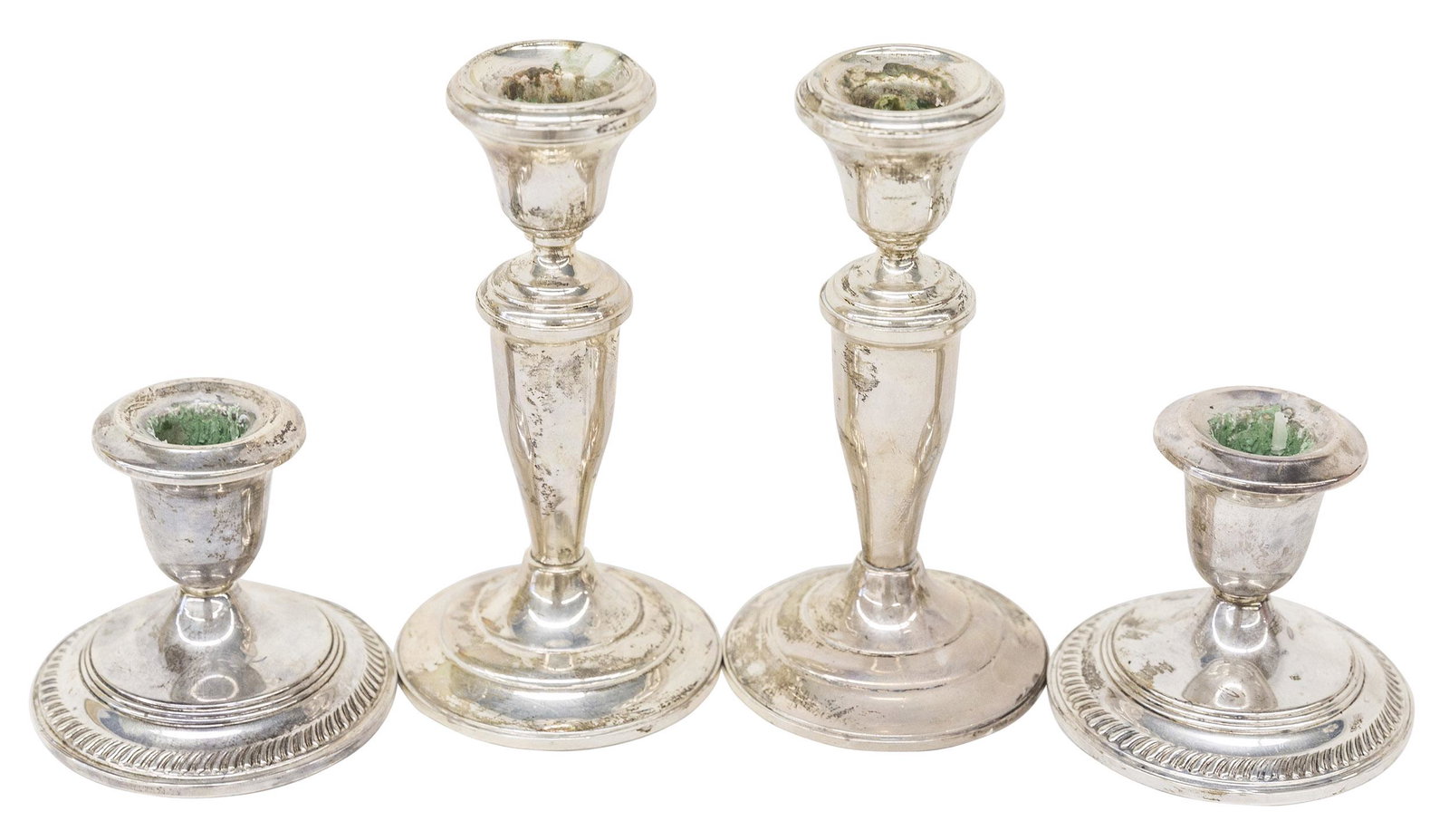 Assembled Sterling Candlesticks (1 of 8)
