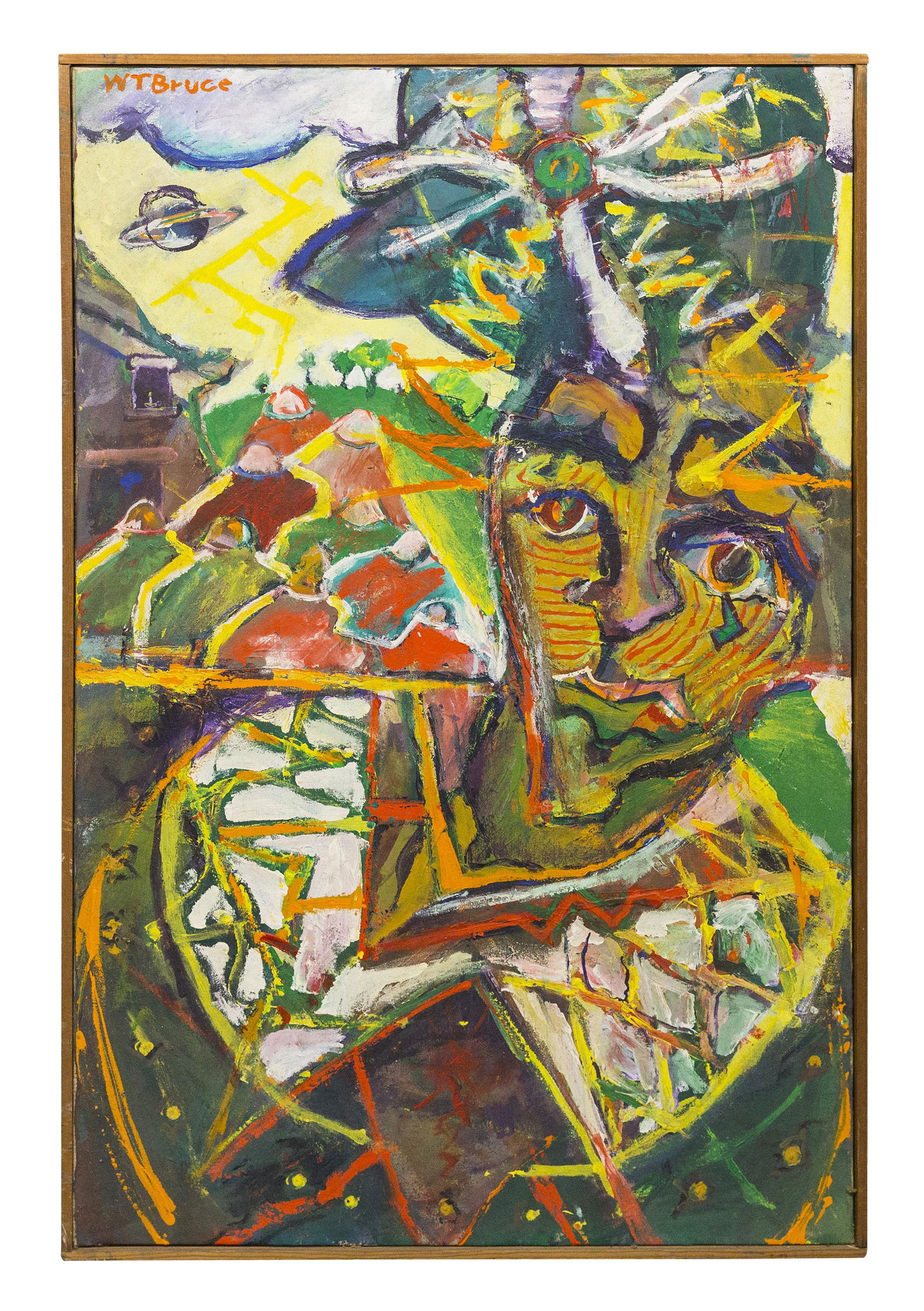 Wilbur T Bruce (20th Century) Oil (Columbus) (1 of 10)