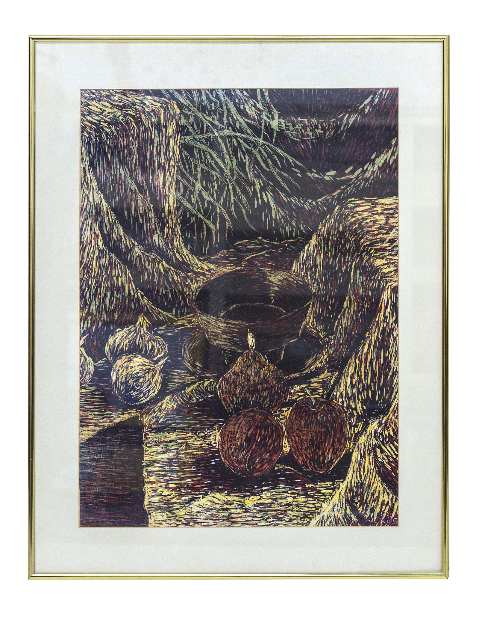 Evelyn J. Mahrt (20th Century) Woodcut (Ohio) (1 of 7)