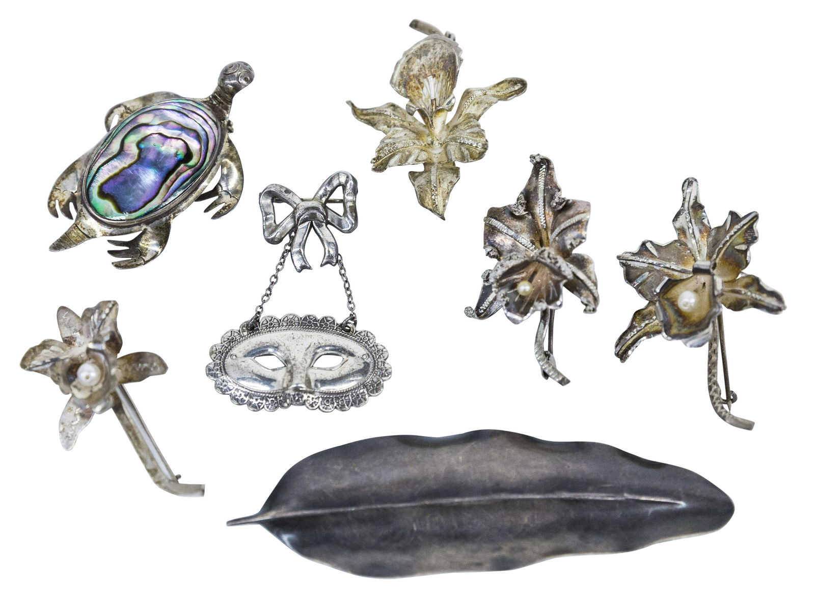 Assemble Mid Century Modern Sterling Jewelry (1 of 6)