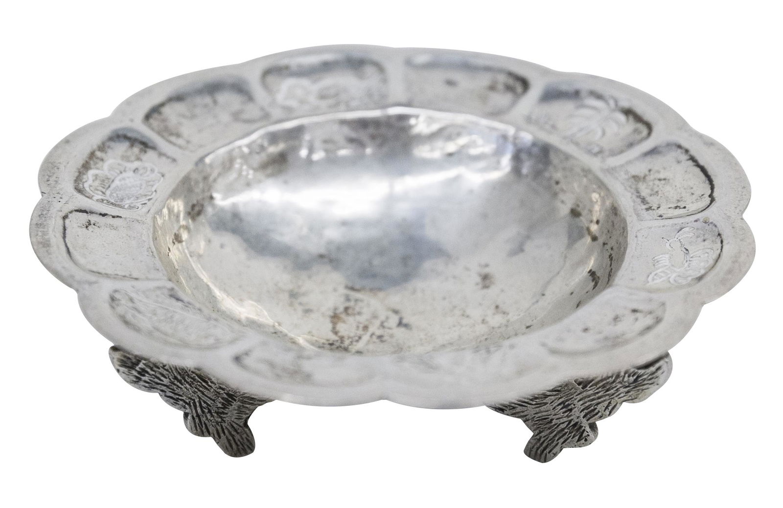 Sanborns Sterling Silver Footed Master Salt (1 of 6)