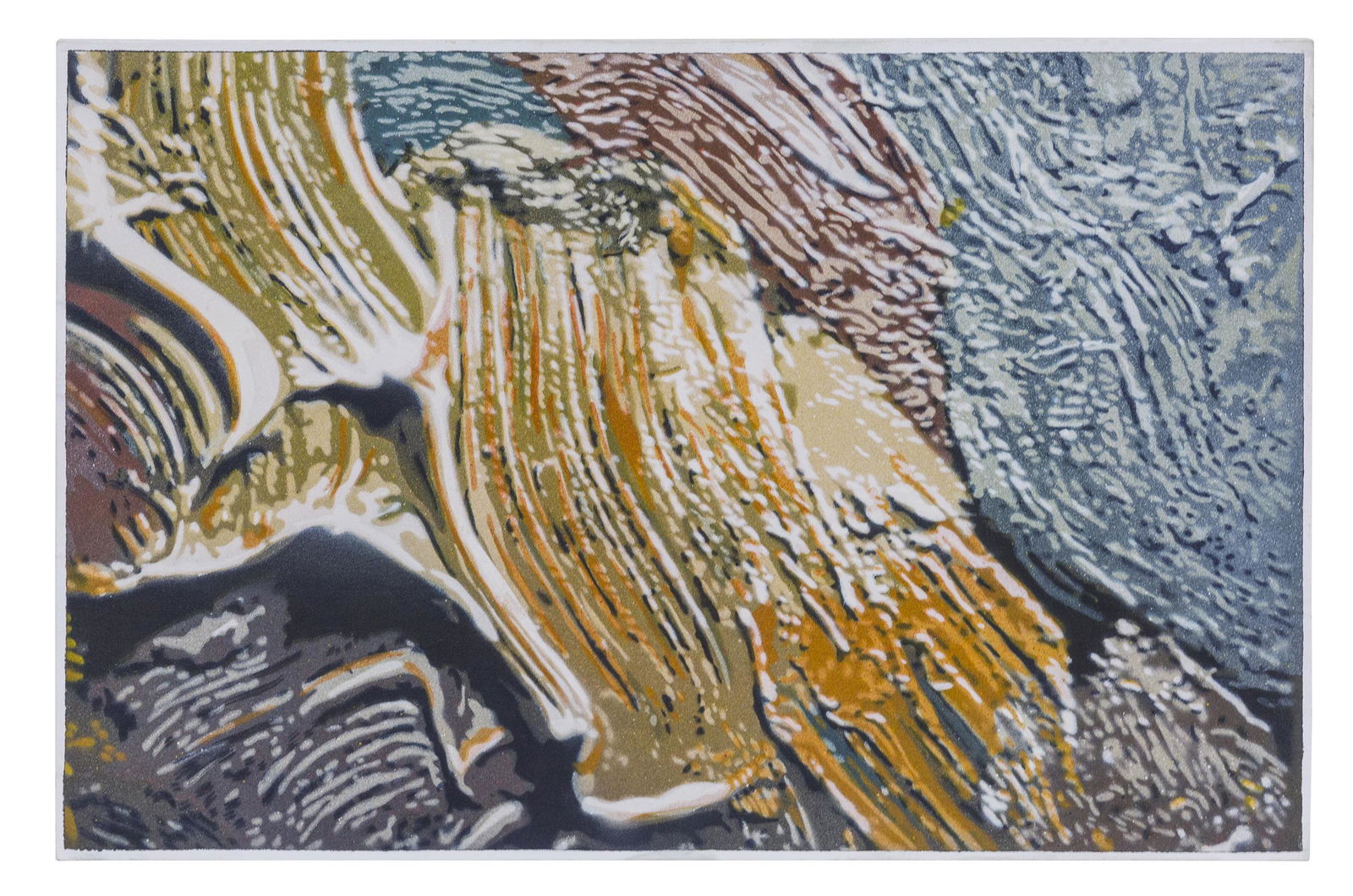 John Clem Clarke (B-1937) Acrylic & Sand (NY, Oregon) (1 of 6)