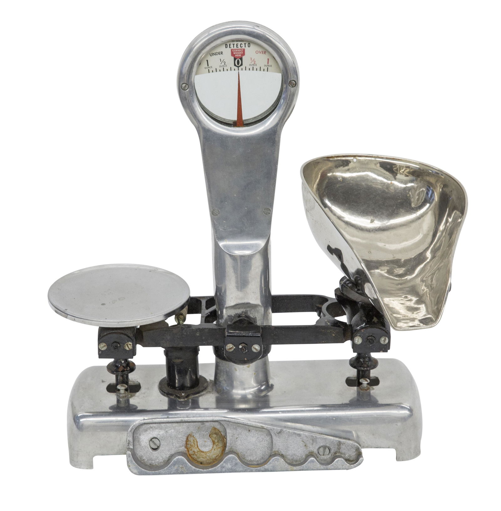Detecto Art Deco Style Chrome Counter Scale (1 of 7)