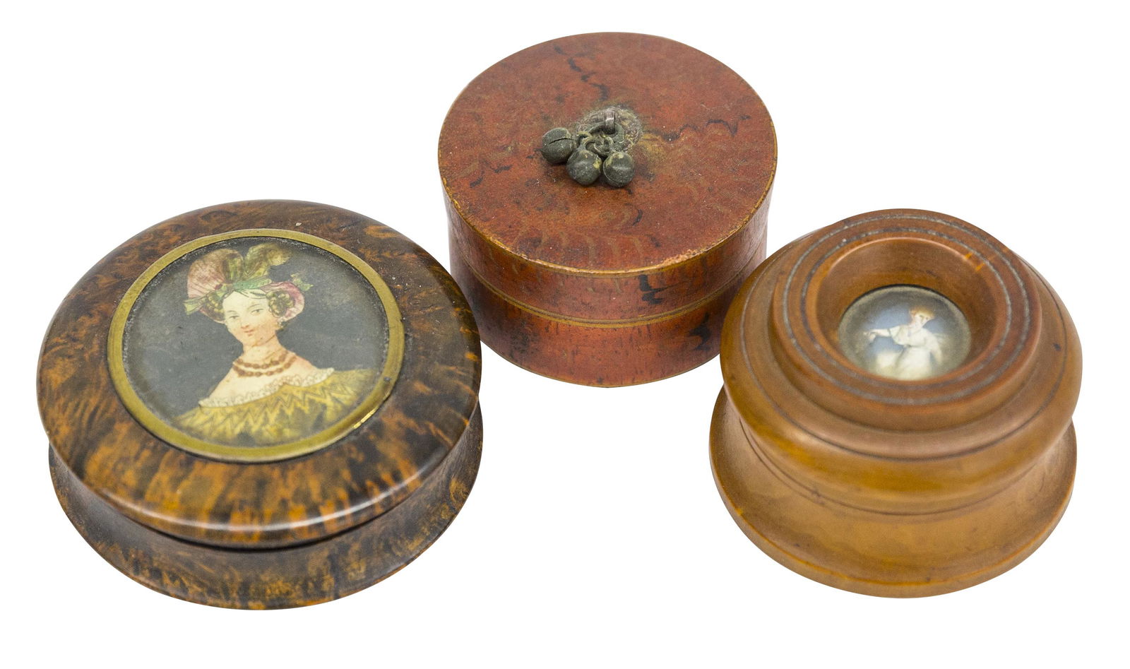 19th Century Miniature Portrait Boxes Plus (1 of 6)