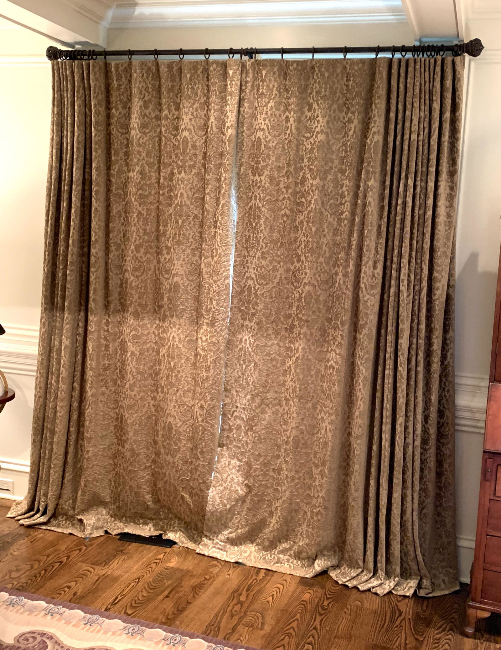 Custom Silk Curtains (1 of 1)