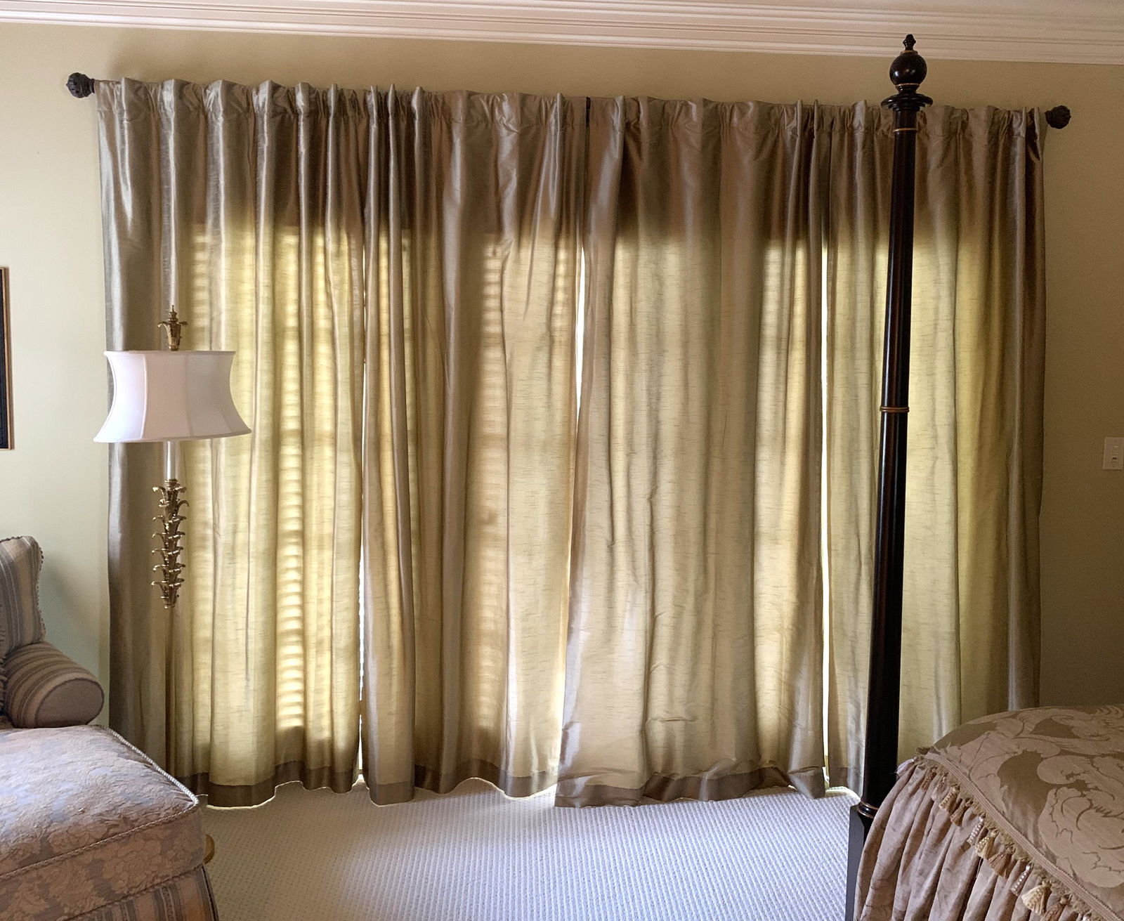 Custom Silk Curtains (1 of 1)