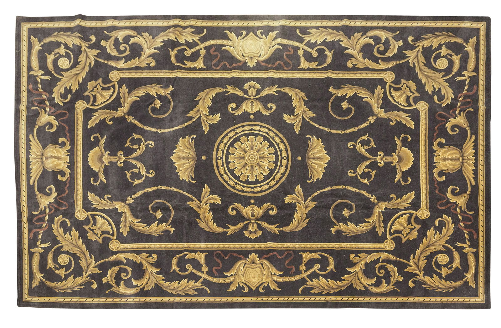 Large Regency Style Kashan Oriental Rug (1 of 9)