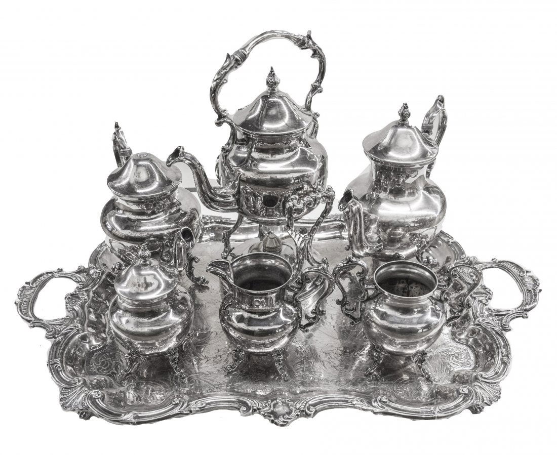 Birmingham Silver Co. Coffee & Tea Service (1 of 19)