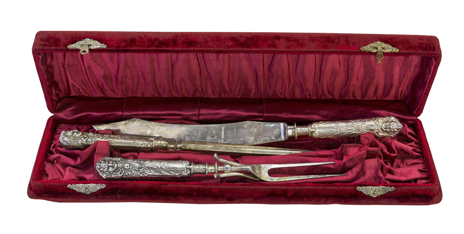 Continental Silver Carving Set (1 of 9)