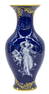 Meissen Porcelain Cobalt Enameled Vase