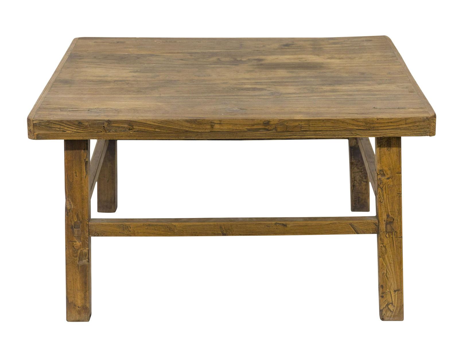Chinese Rustic Elm Wood Coffee Table (1 of 11)