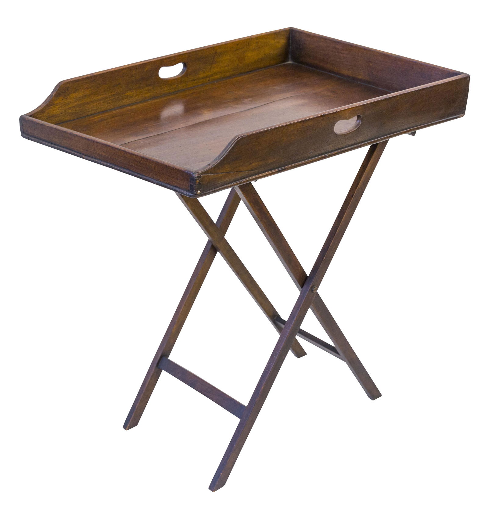 English 19th Century Butlers Tray Table (1 of 9)