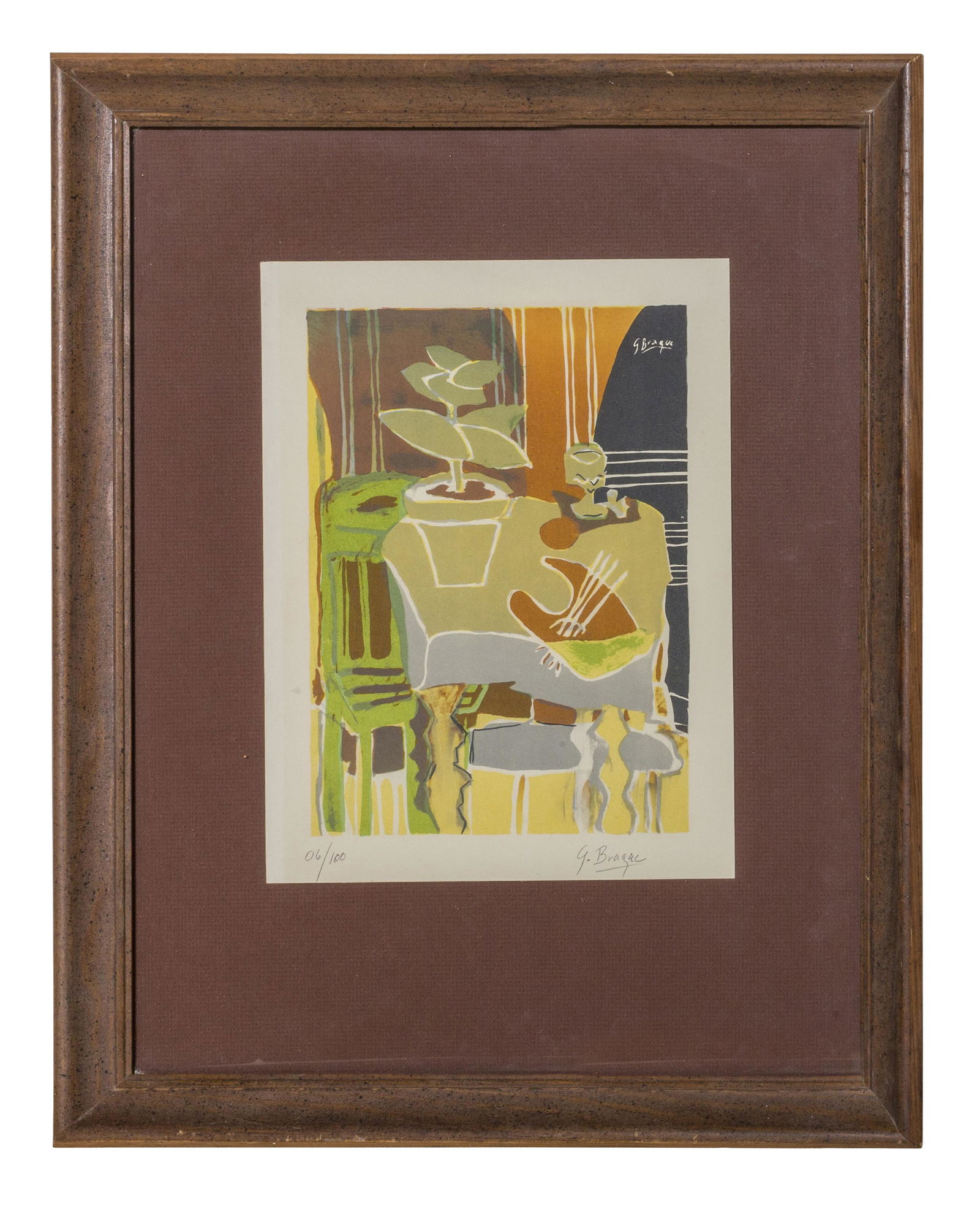 Georges Braque (1882-1963) Lithograph (France) (1 of 6)