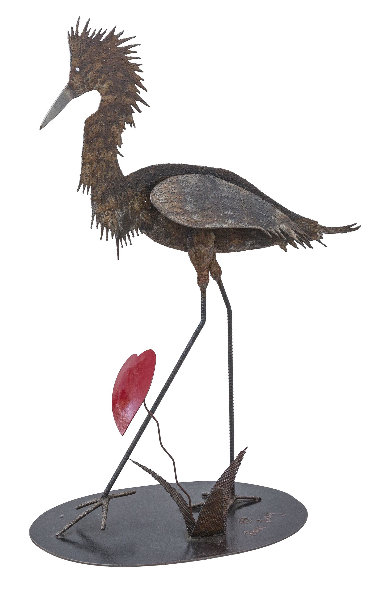 Dan Day (20th Century) Crane Sculpture (1 of 11)