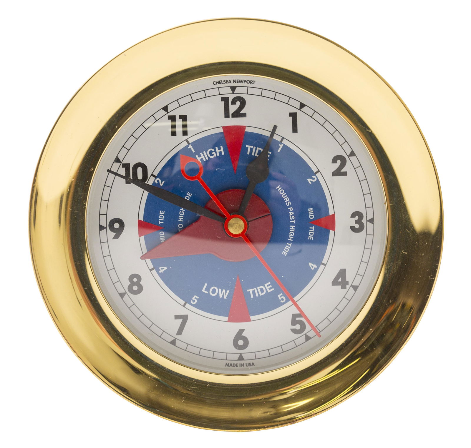 5.5" Chelsea Ship Clock (1 of 8)