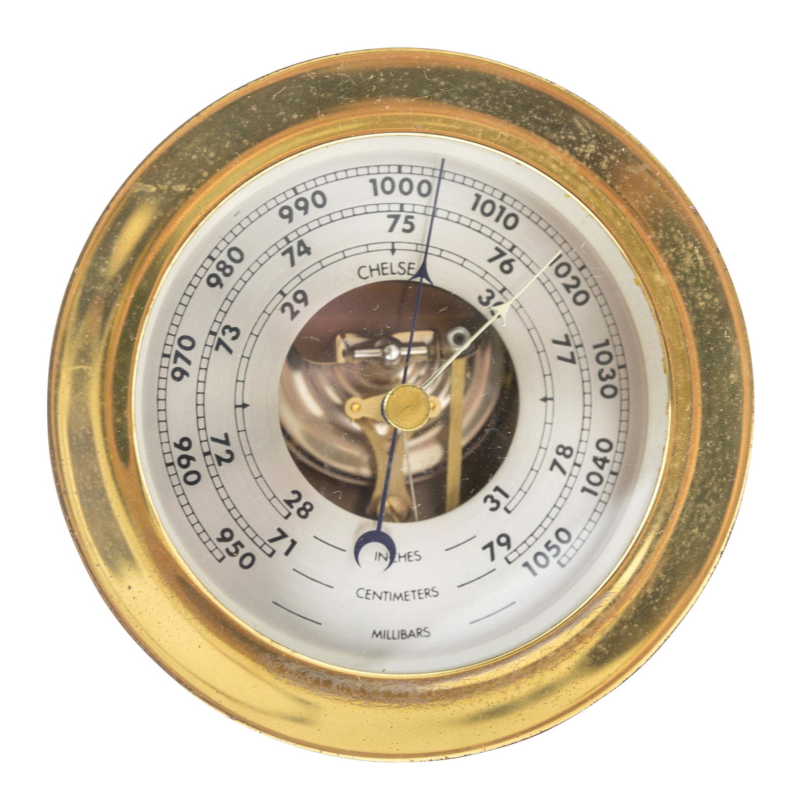 4.75" Chelsea Ship Barometer (1 of 7)