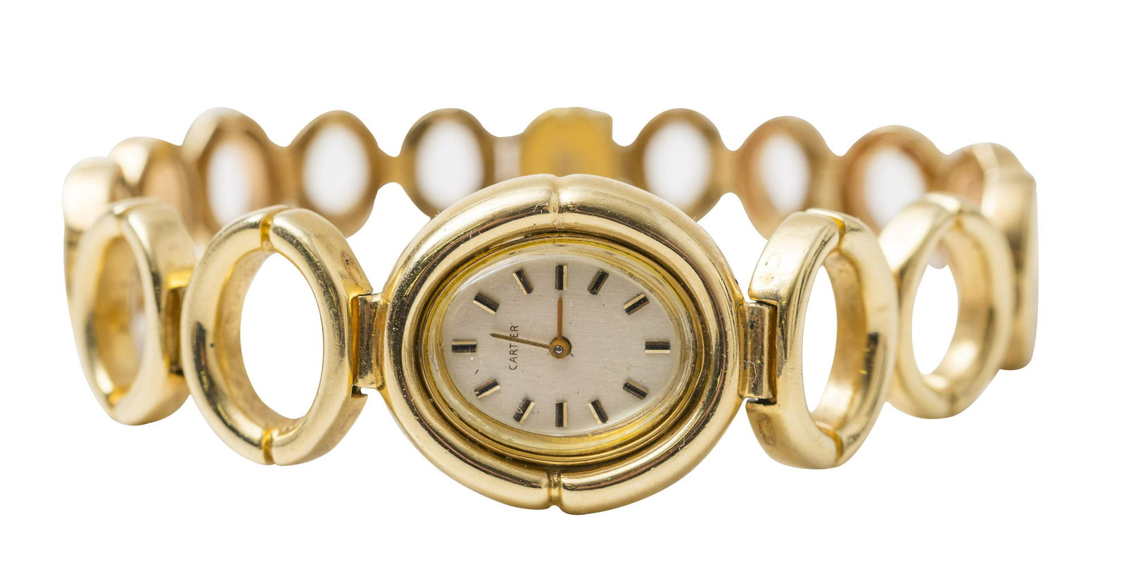 Cartier 14k Gold Ladies Watch (1 of 5)