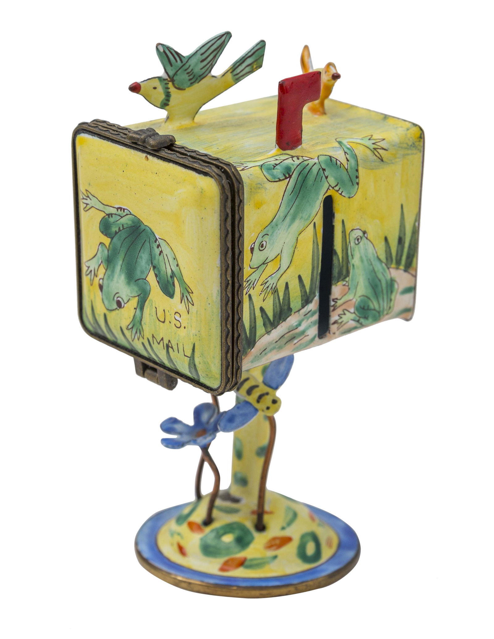 Kelvin Chen Enameled Miniature Mailbox (1 of 7)