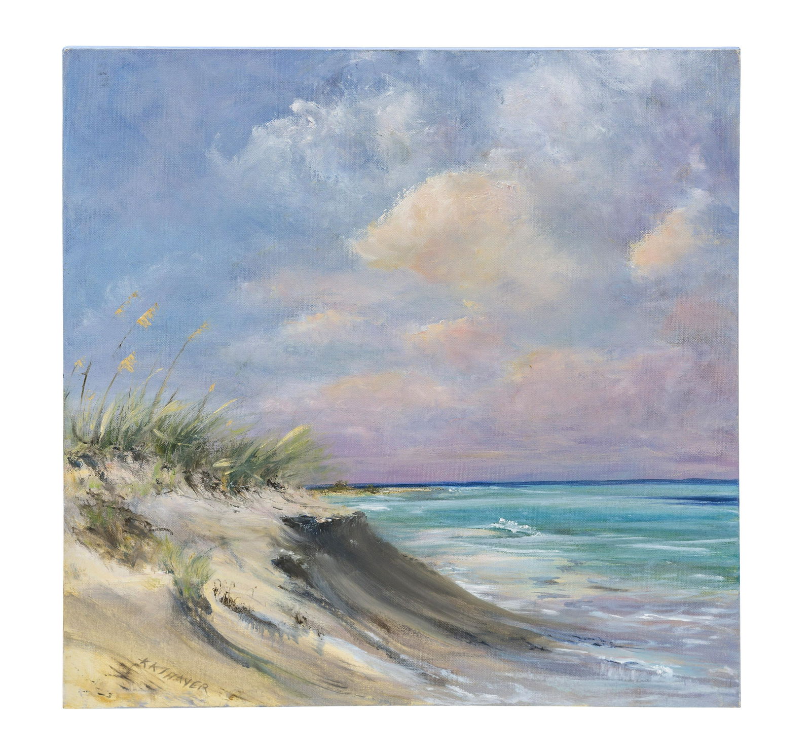 Kate Thayer (20th/21st) Acrylic Worth Carolina (1 of 5)