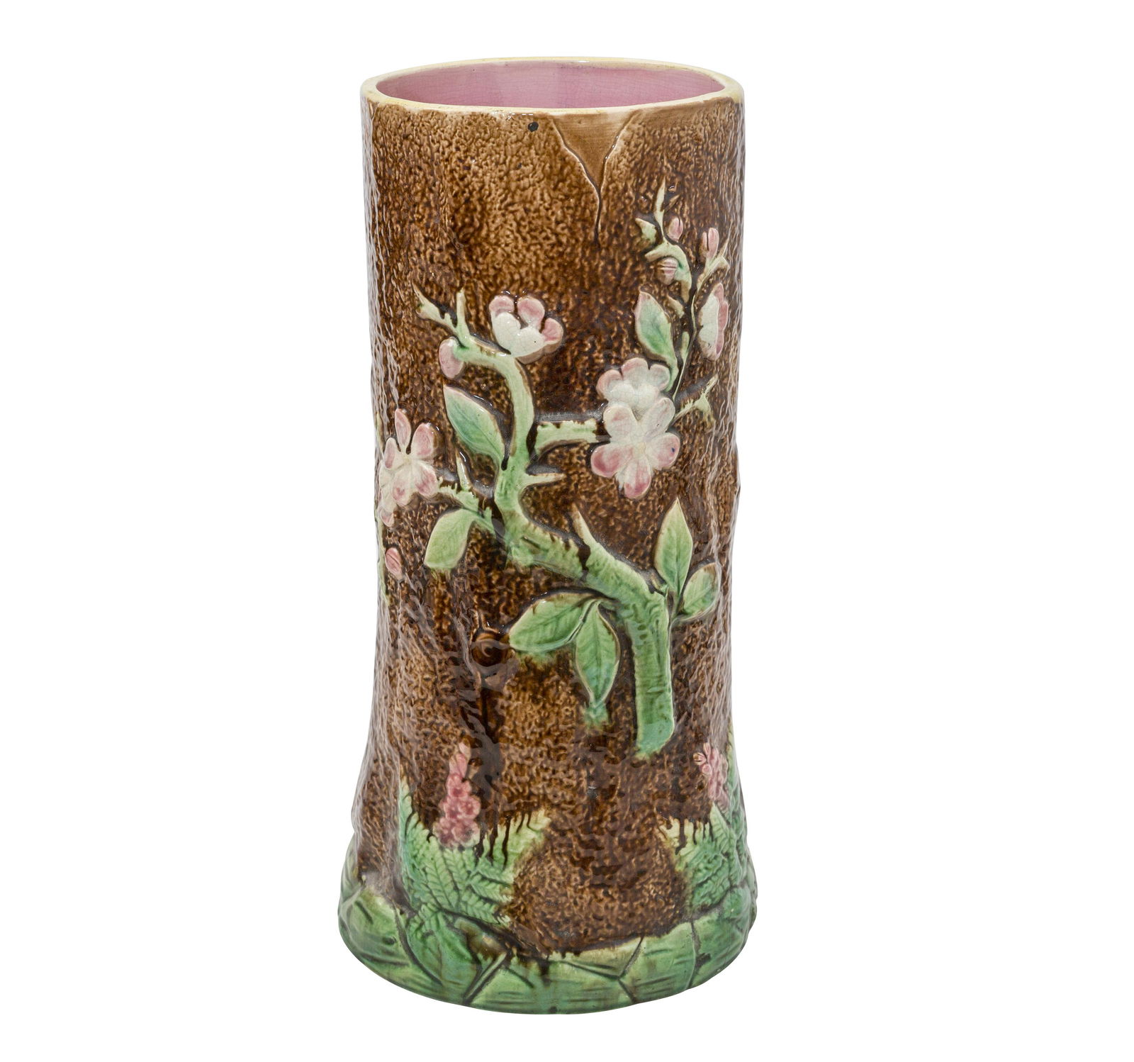 Majolica Pottery Umbrella Holder (1 of 9)