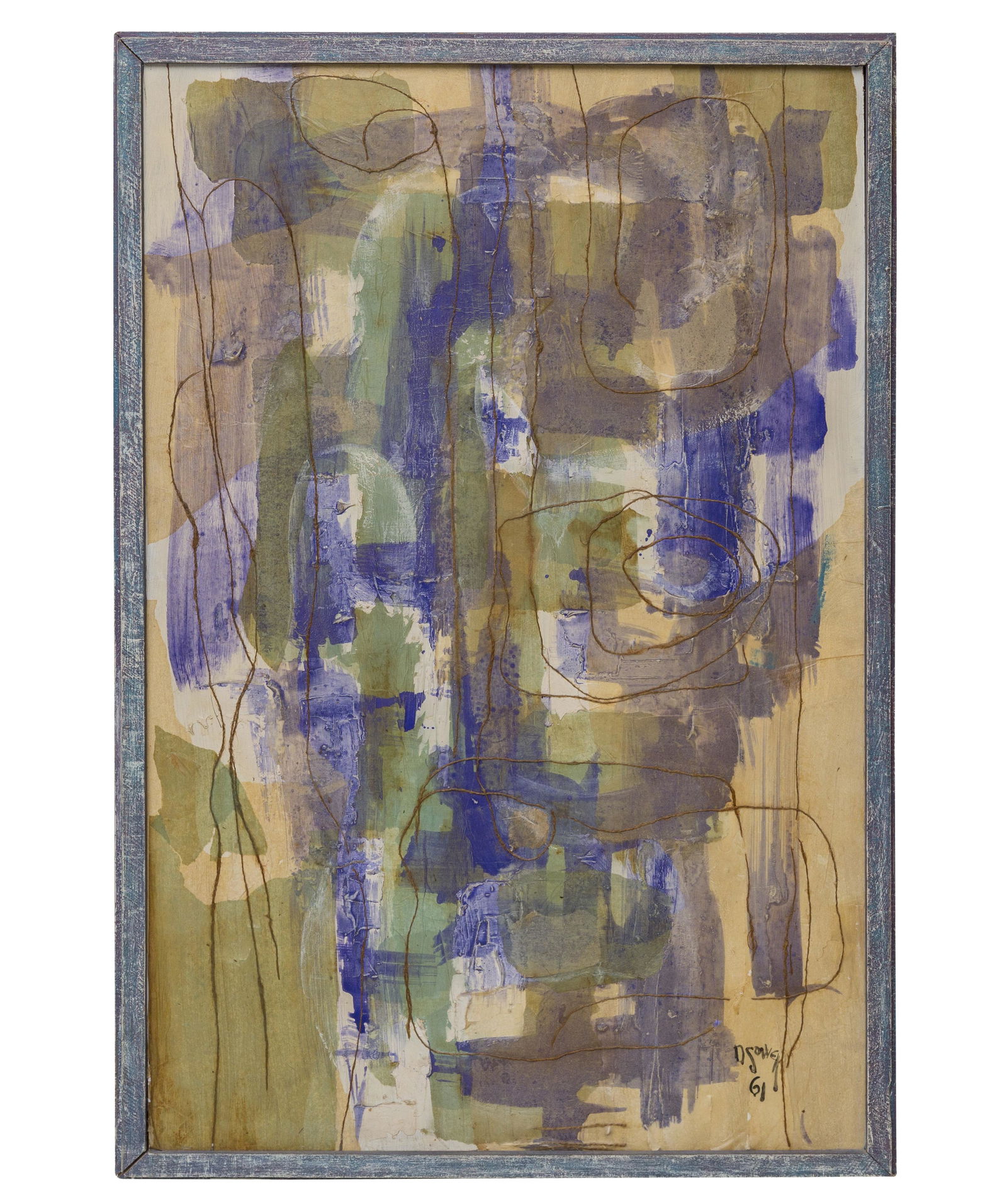 D Sowen (20th Century) Oil (1 of 7)