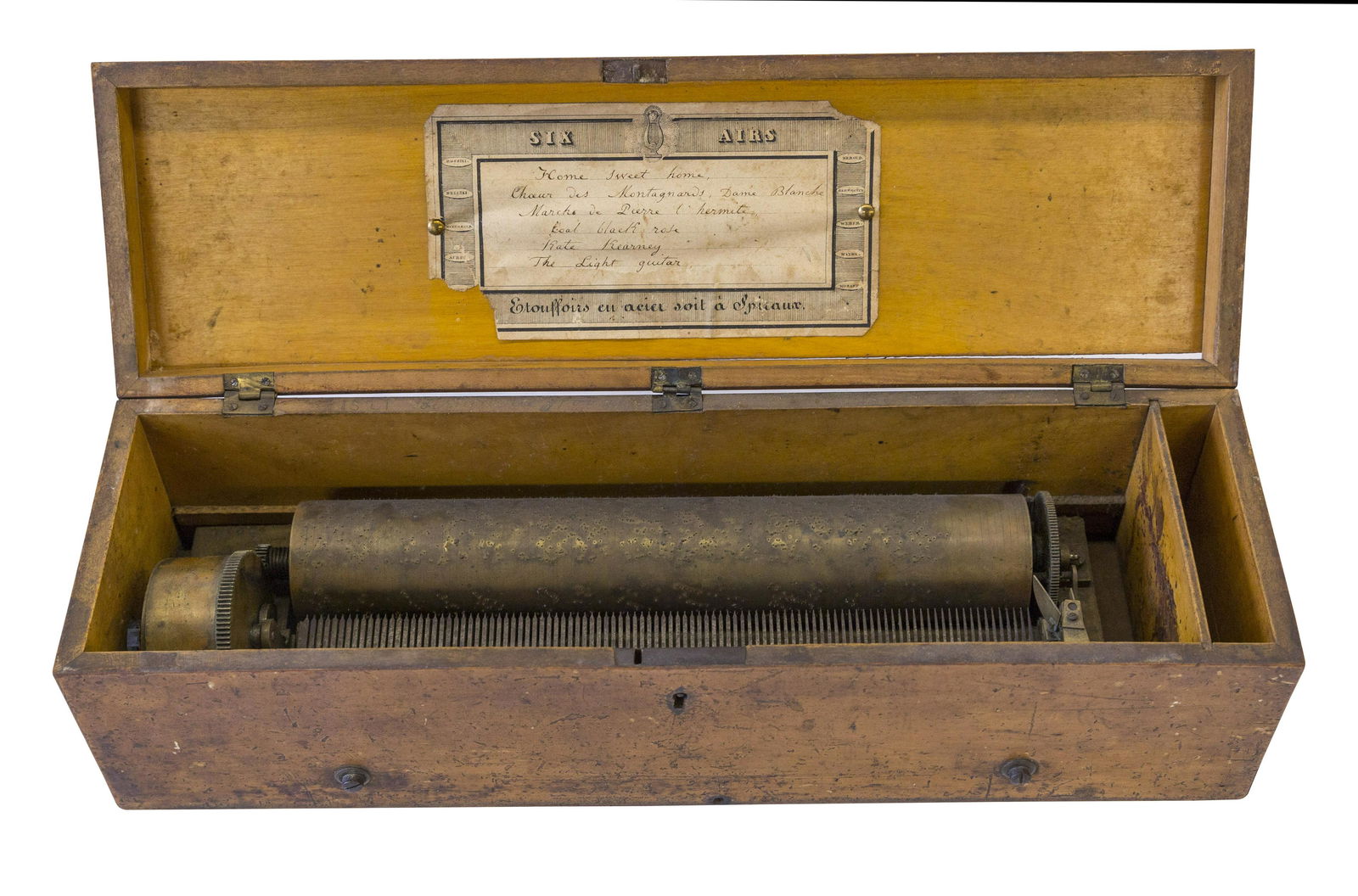 Six Airs 19th Century Music Box (1 of 17)