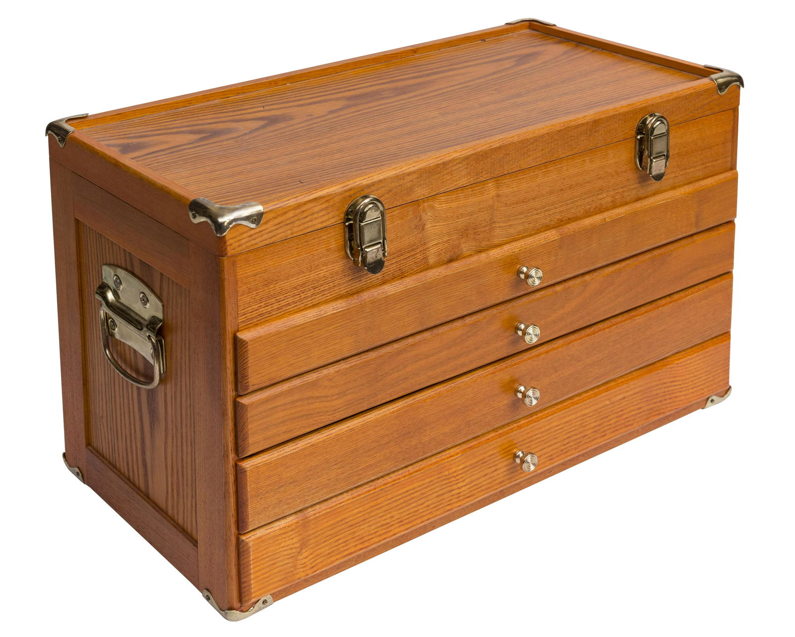 Oak Machinist Tool Box (1 of 8)