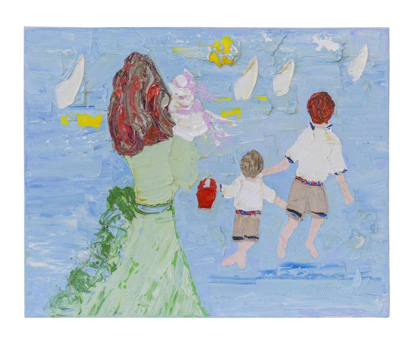 Gayle Hummel (20th Century) Acrylic (Cincinnati) (1 of 8)