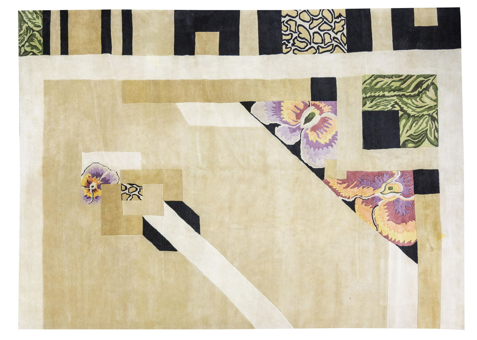 Signed Custom Hand Made Area Rug (1 of 11)