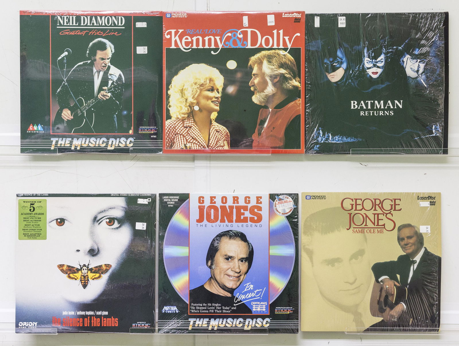 6 Assembled Laser Discs (1 of 2)