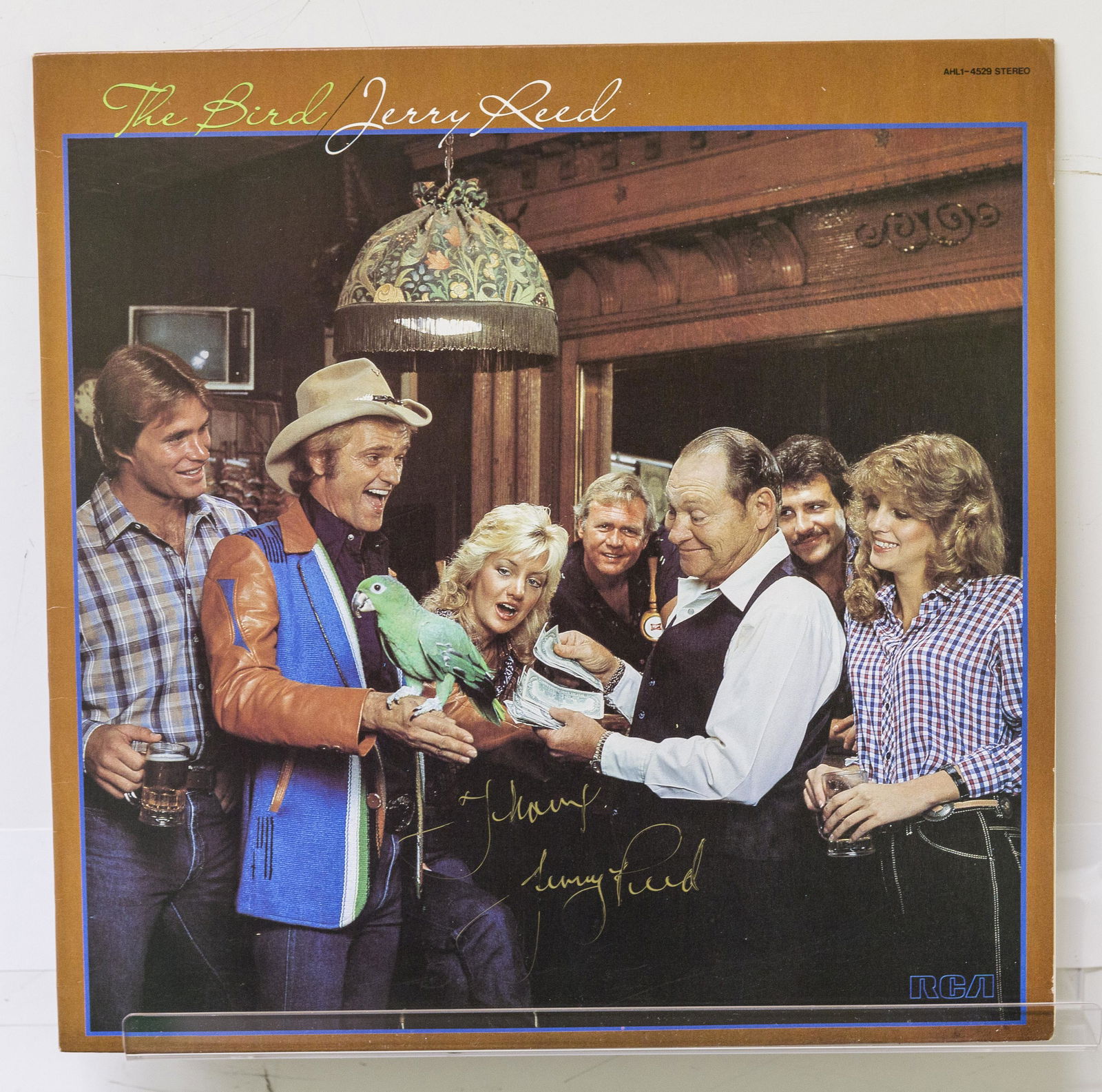 Autographed Jerry Reed Vinyl Record (1 of 4)