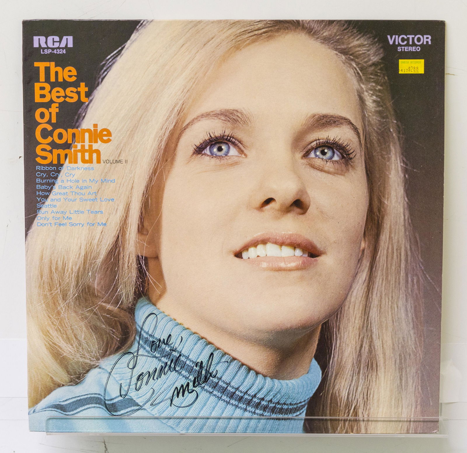 Connie Smith Signed Vinyl (1 of 4)