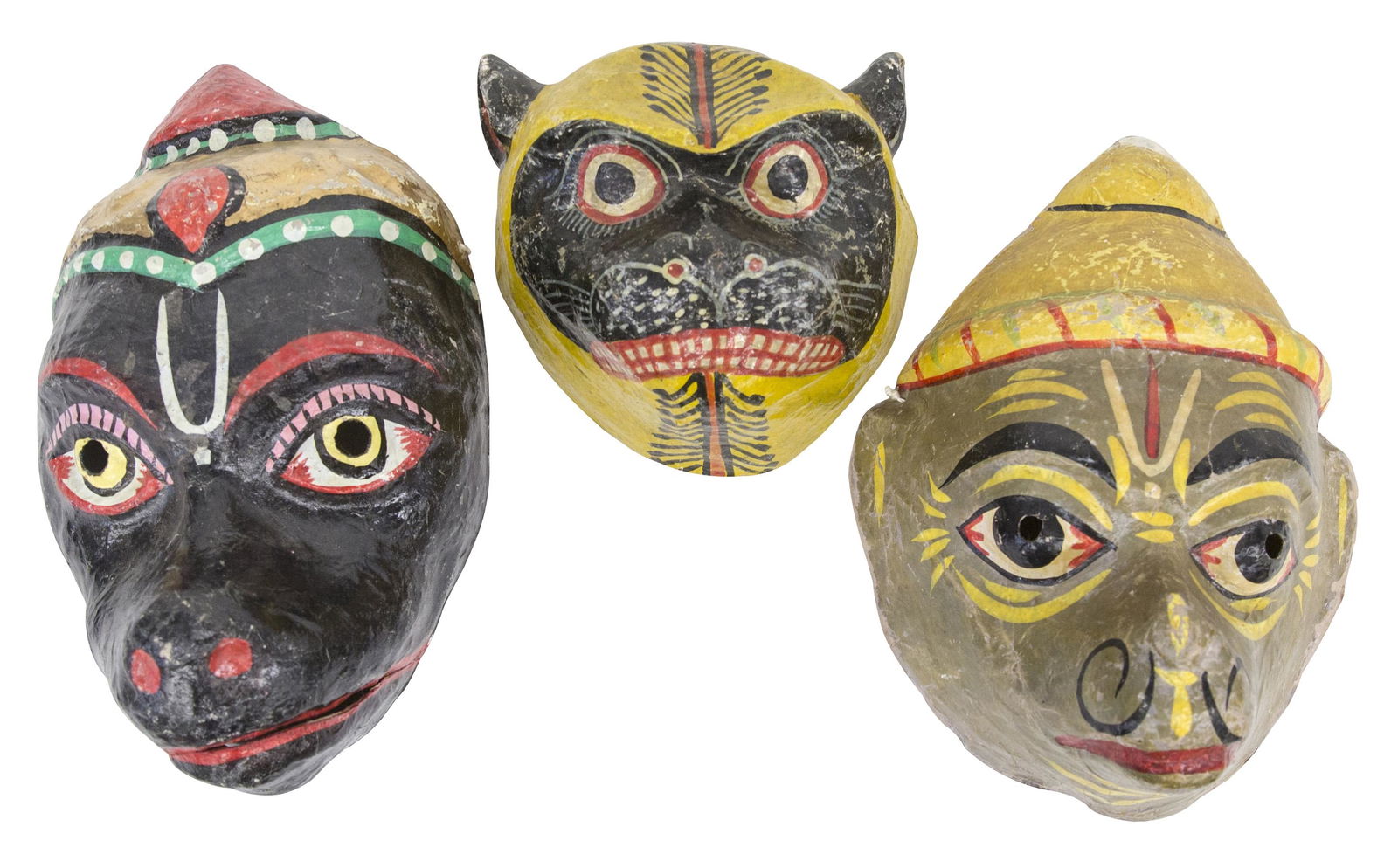 Indian Mache Masks (1 of 10)