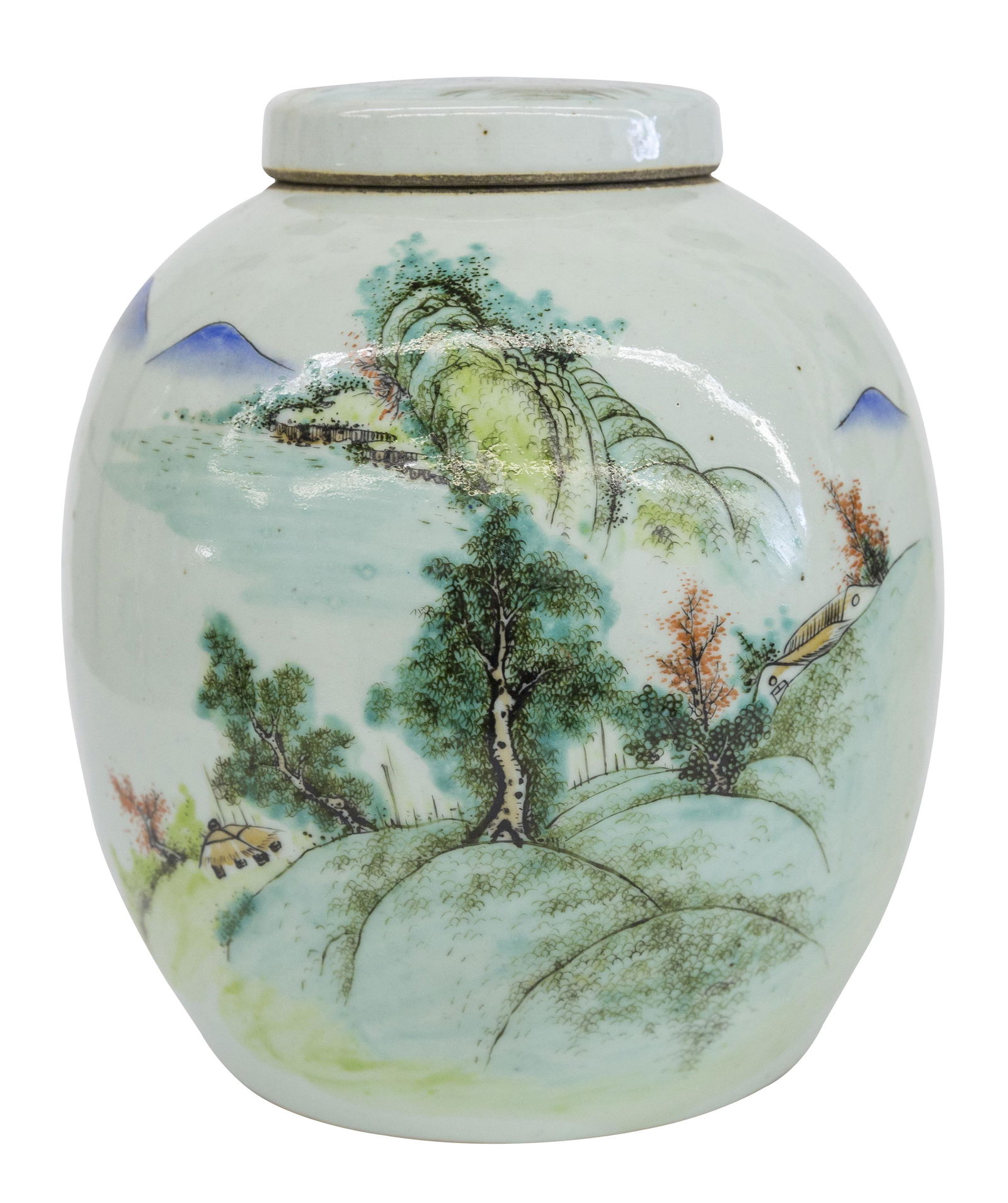 Chinese Famille Rose Ginger Jar (1 of 8)