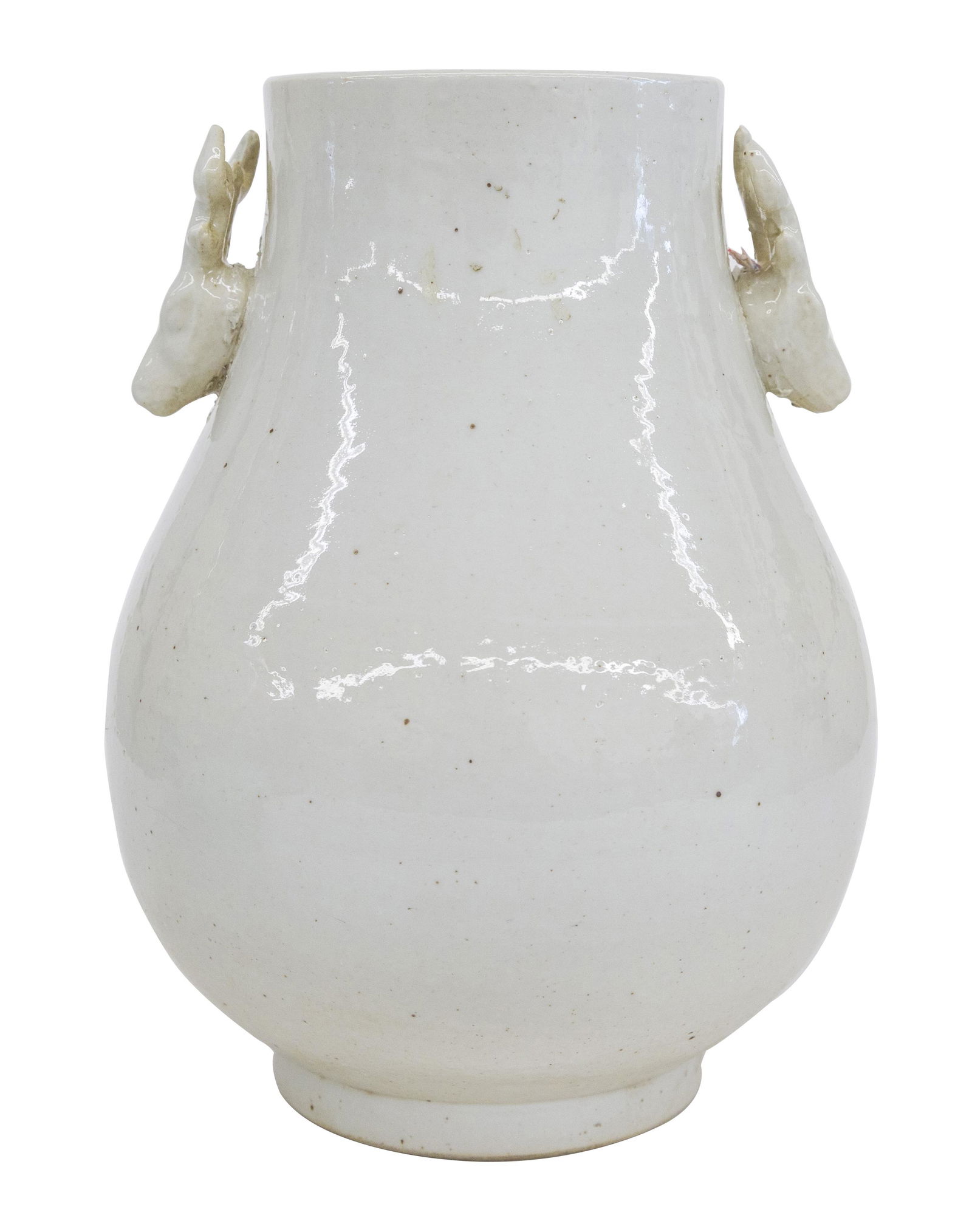 Chinese Vase with Deer Head Handles (1 of 4)