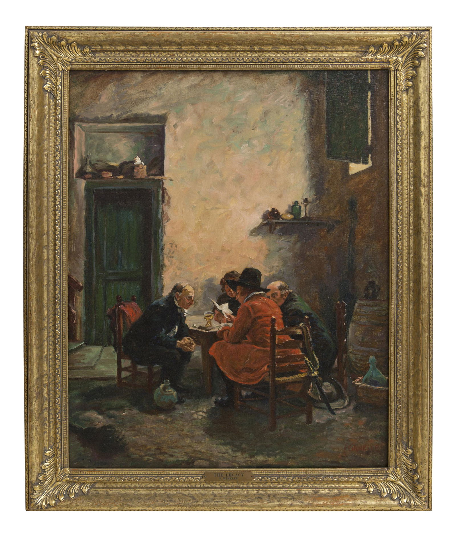 F. Winkler (20th Century) Oil (1 of 11)