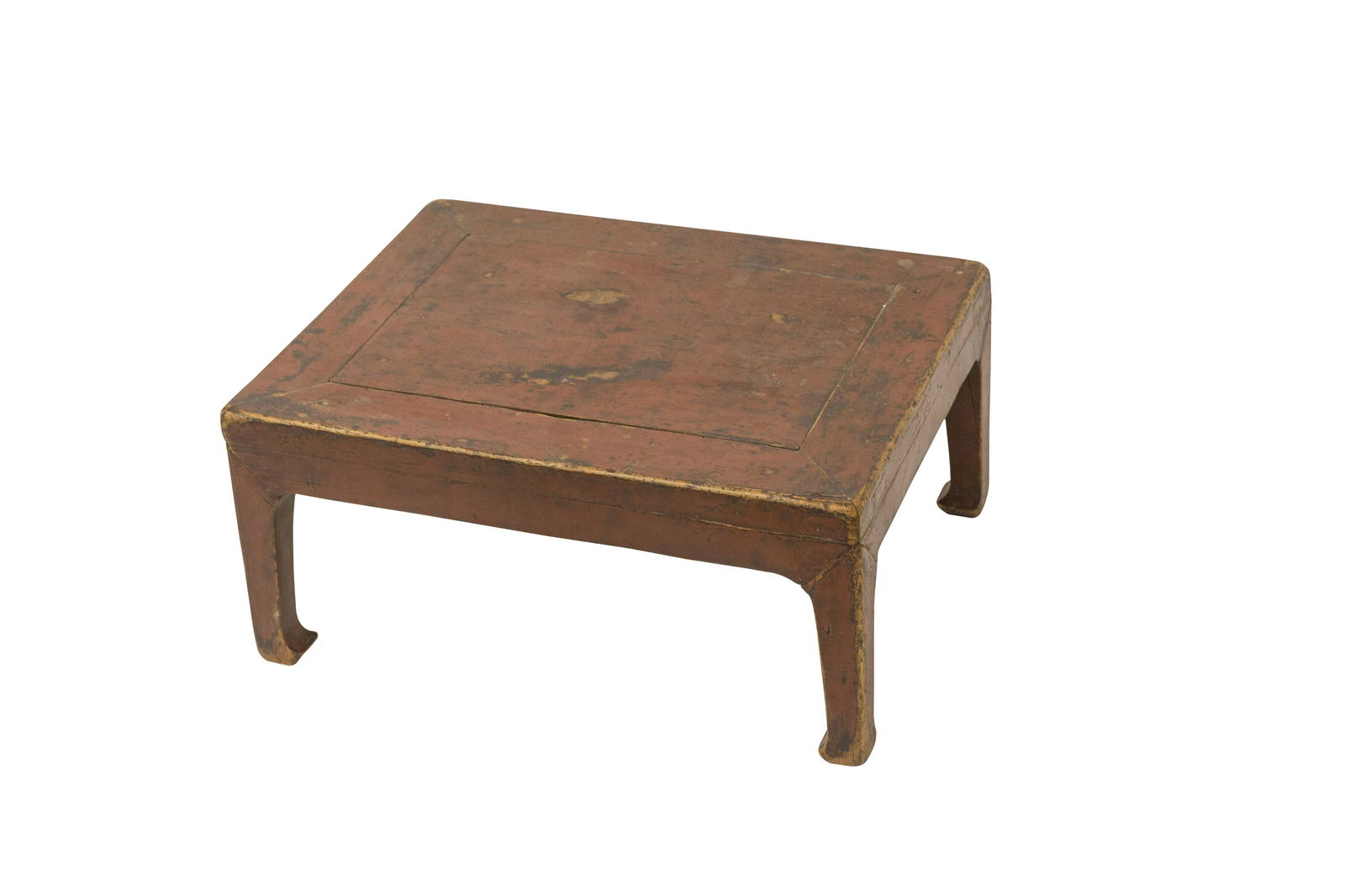 19th Century Chinese Red Kang Table (1 of 9)