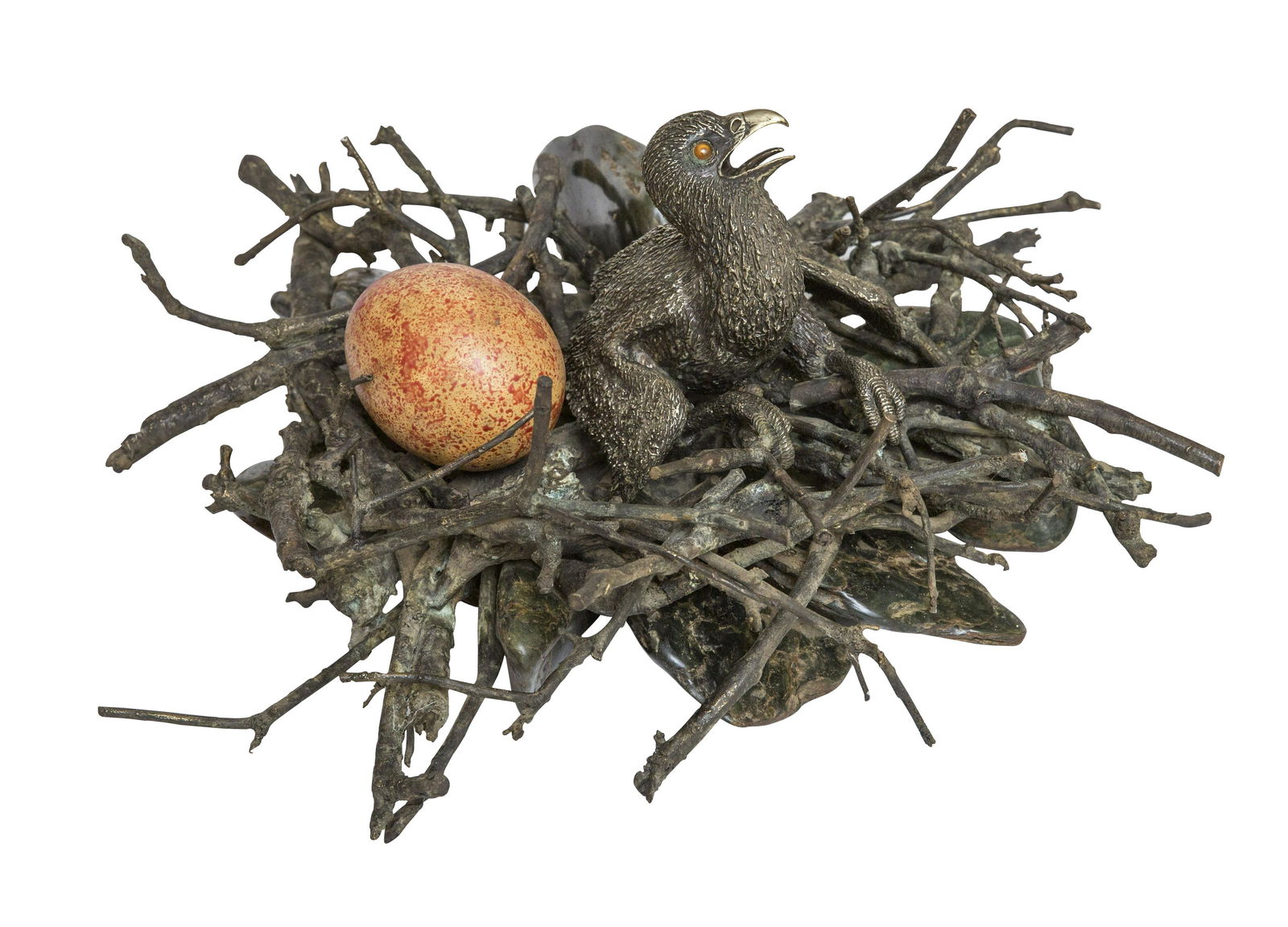 Gregory Higgins (20th Century) Bronze Bird (1 of 6)