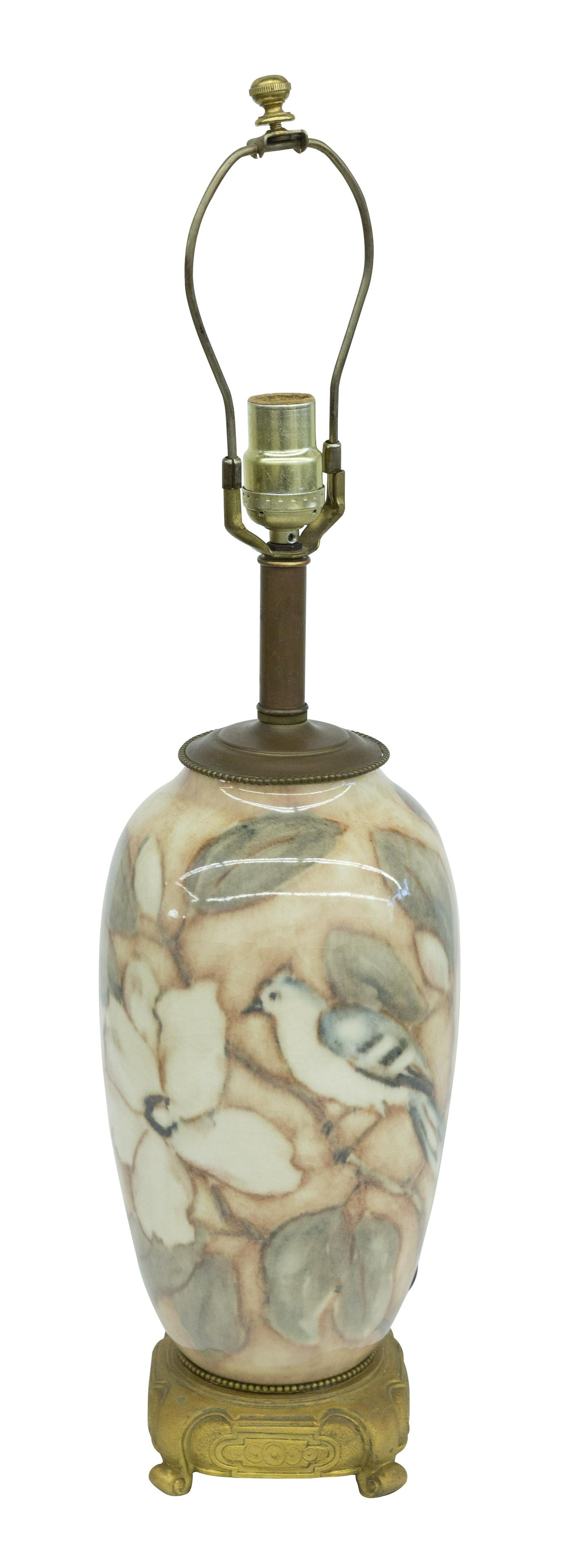 Loretta Holtkamp Rookwood Pottery Lamp (1 of 6)