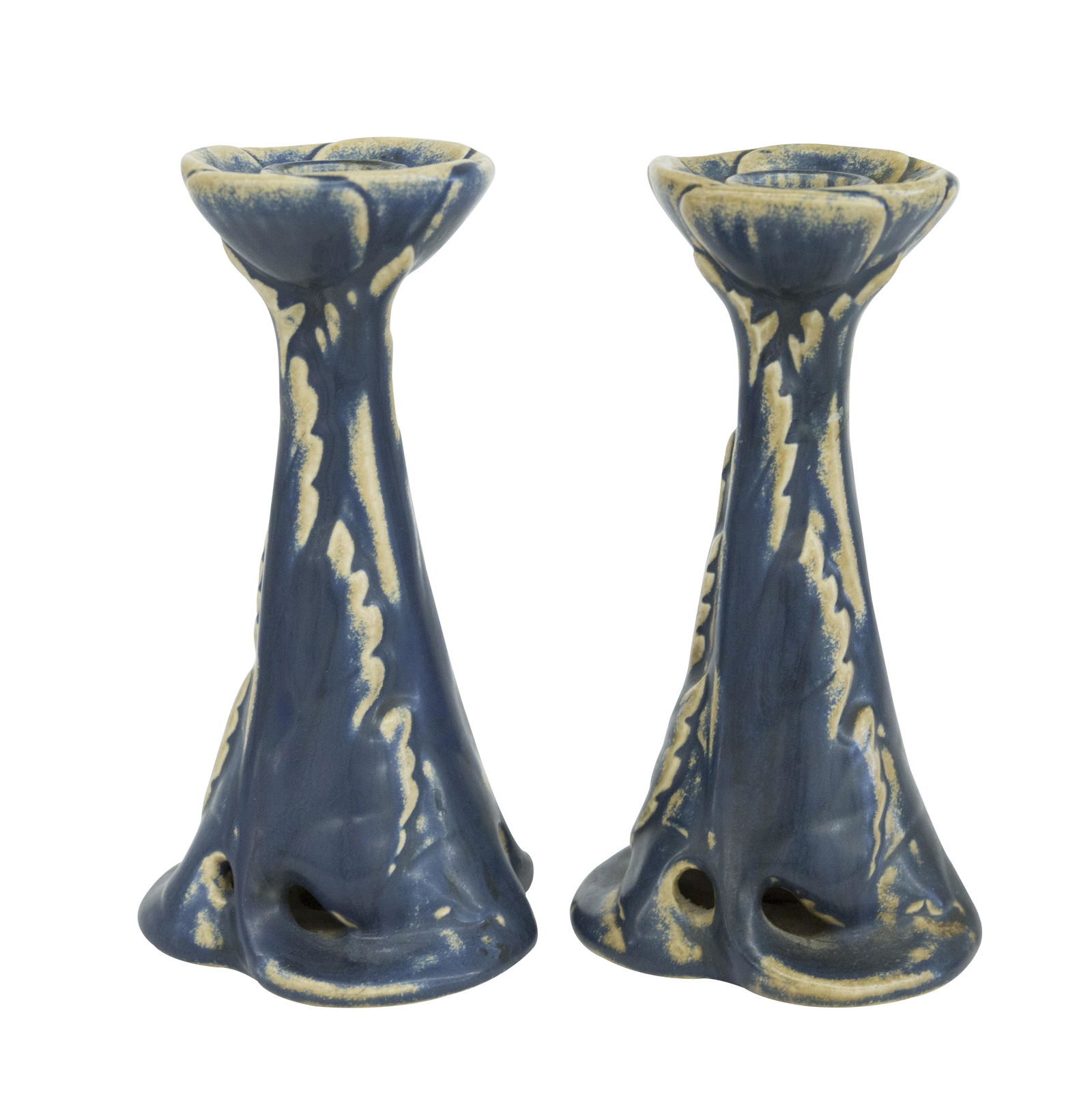 Rookwood Pottery Candlesticks #1193 (1 of 5)