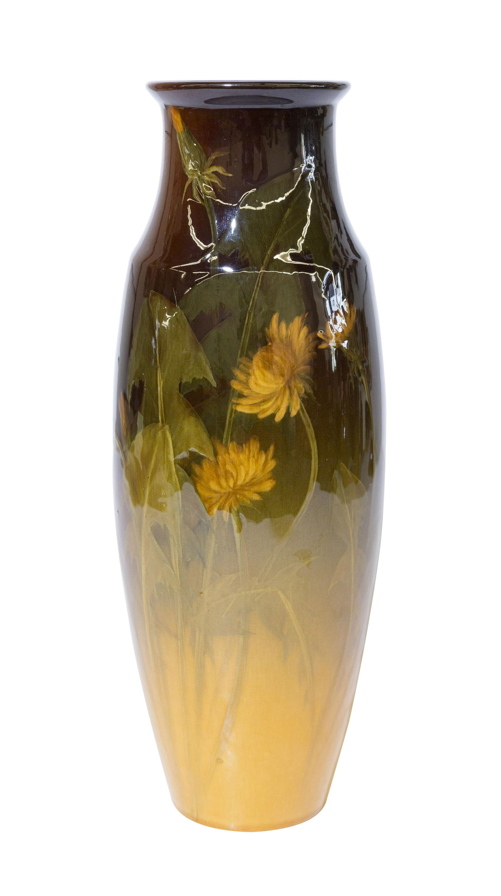 Lenore Asbury Floral Decorated Rookwood Pottery Vase (1 of 5)