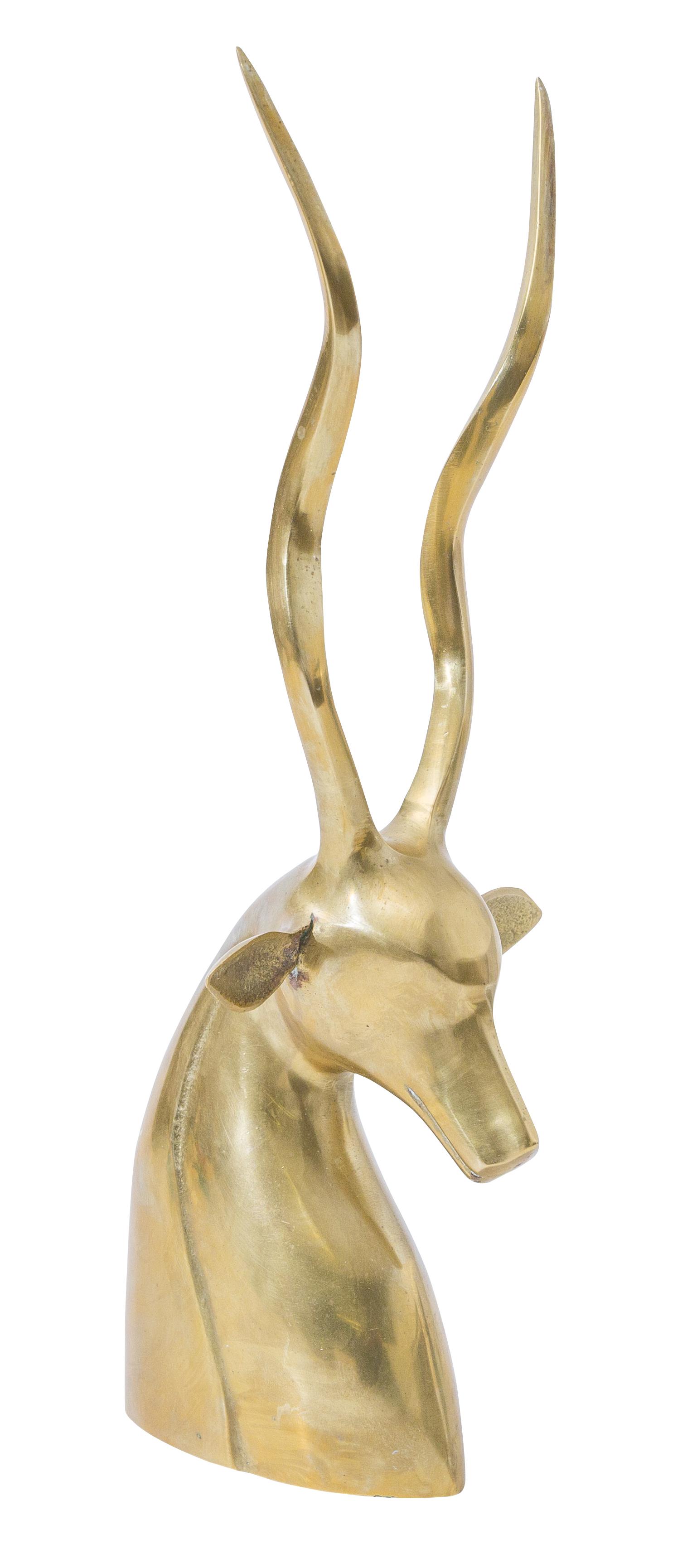 MCM Brass Impala Sculpture (1 of 7)