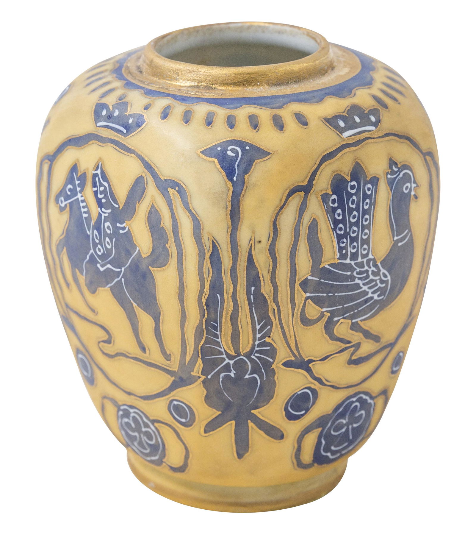 Nippon Decorated Vase (1 of 4)