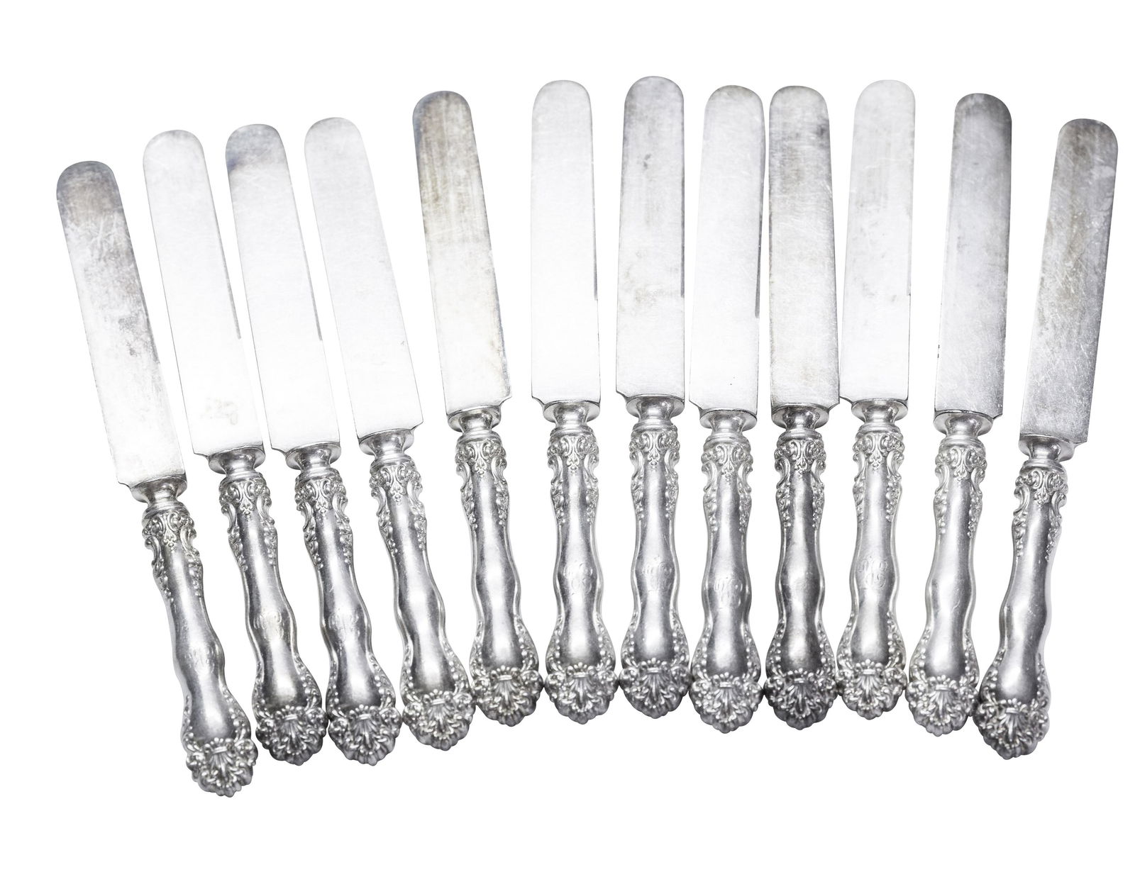Silver Plated Dinner Knives (1 of 5)