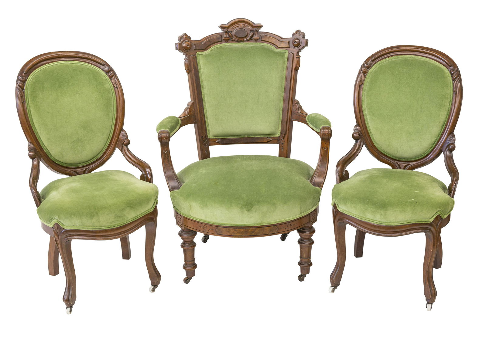 Assembled Victorian Chairs (1 of 8)