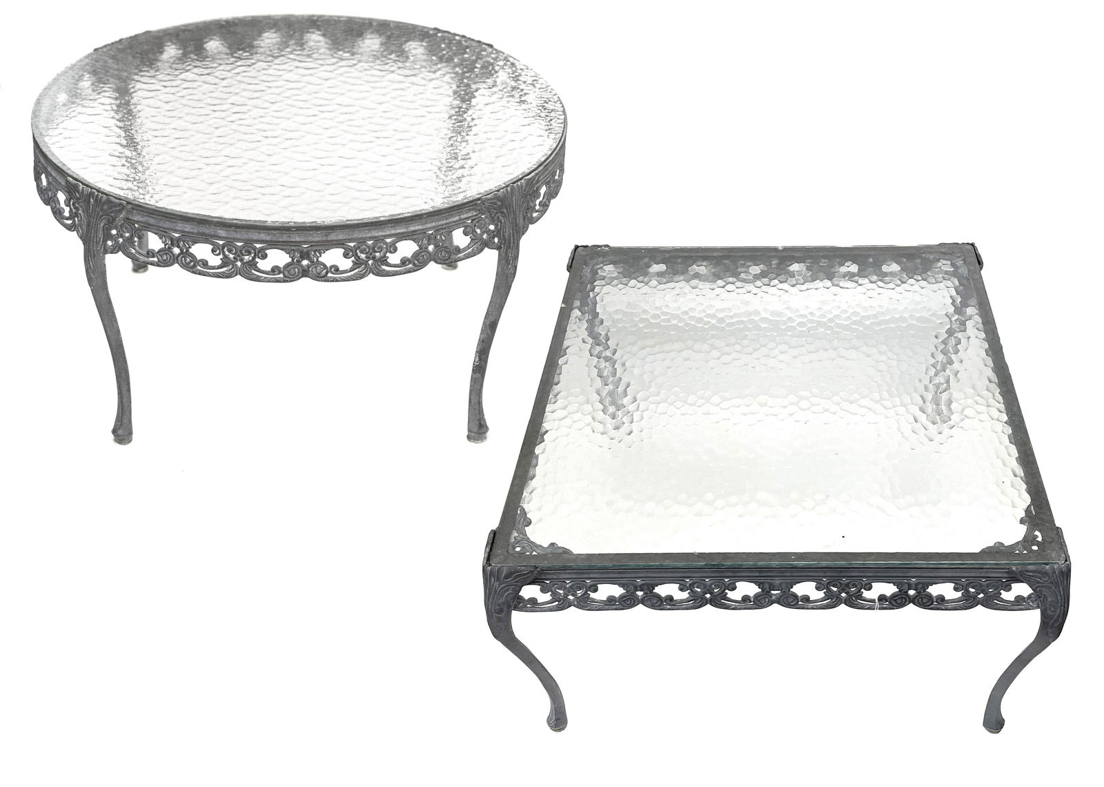 Woodard Cast Aluminum Coffee Tables (1 of 13)